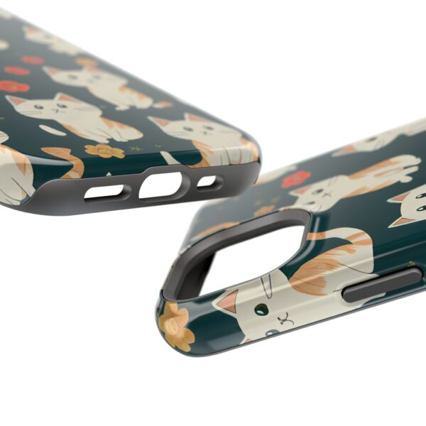 Cute Cat Pattern Phone Cases, Durable Kitty Phone Cover, Pet Lover Gift, Impact-Resistant Case, Cute Cat Accessories