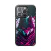 Vibrant Wolf Phone Case, Magnetic Clear Impact Case, Animal Lover Gift, Trendy Phone Accessory, Unique Tech Protection