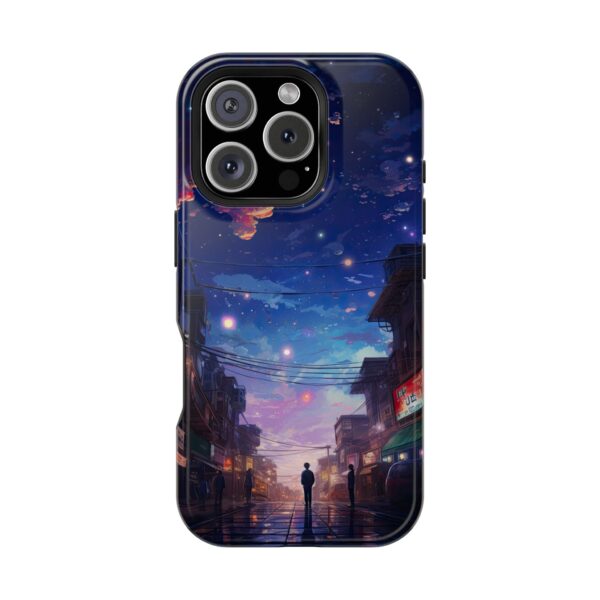 Night Sky Impact-Resistant Phone Case - Cosmic Street Design