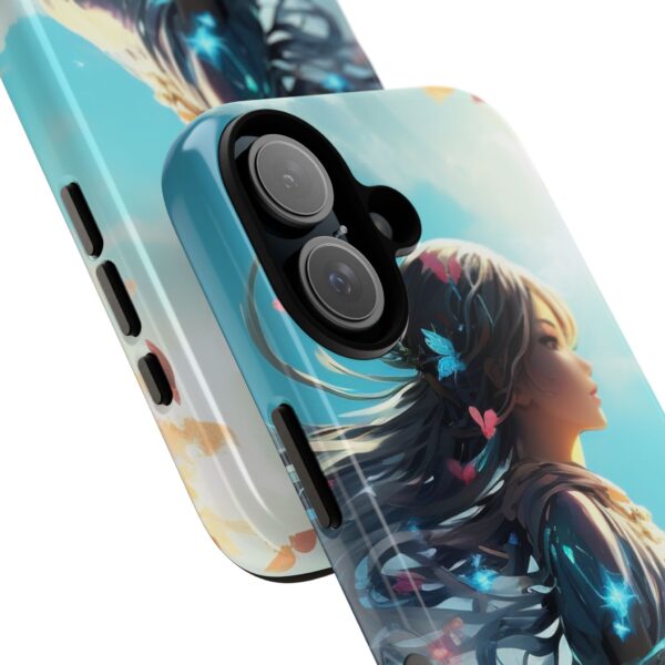 Artistic Tough Phone Case - Empowering Design for Nature Lovers