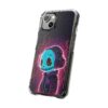 Vibrant Skeleton Phone Case - Magnetic Clear Impact Cases, Unique Phone Cover, Halloween Gift, Trendy Accessory, Skull Design