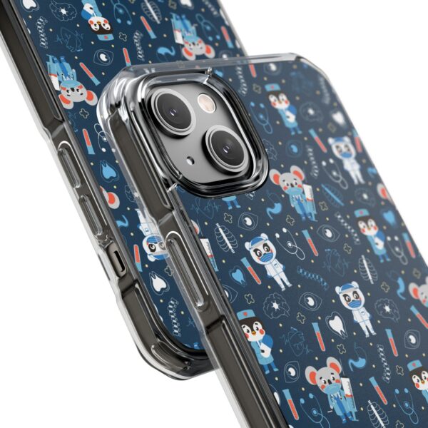 Kawaii Animal Phone Case - Cute Clear Impact Case, Unique Gift for Kids, Fun and Playful Style, Stylish Phone Protection