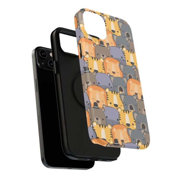 Cute Animal Impact-Resistant Phone Case, Children's Gift, Trendy Phone Cover, Eco-Friendly Case, Animal Lovers' Accessory