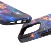 Vibrant Galaxy Impact-Resistant Cases | Cosmic Phone Covers, Durable Protection, Floral Design, Unique Gifts, Space-Themed Accessories