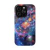 Vibrant Galaxy Impact-Resistant Cases | Cosmic Phone Covers, Durable Protection, Floral Design, Unique Gifts, Space-Themed Accessories