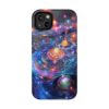 Vibrant Galaxy Impact-Resistant Cases | Cosmic Phone Covers, Durable Protection, Floral Design, Unique Gifts, Space-Themed Accessories