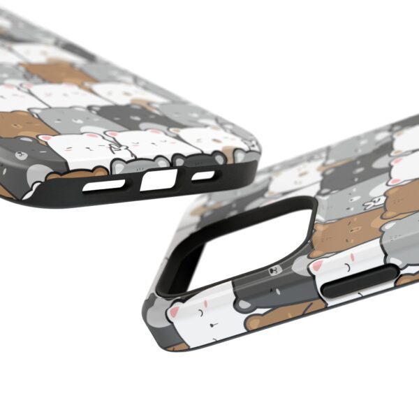 Cute Bear Impact-Resistant Phone Case, Animal Lover Gift, Kawaii Style Case, Cute Animal Accessories, Phone Protection