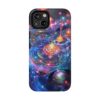 Vibrant Galaxy Impact-Resistant Cases | Cosmic Phone Covers, Durable Protection, Floral Design, Unique Gifts, Space-Themed Accessories