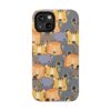 Cute Animal Impact-Resistant Phone Case, Children's Gift, Trendy Phone Cover, Eco-Friendly Case, Animal Lovers' Accessory