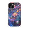 Vibrant Galaxy Impact-Resistant Cases | Cosmic Phone Covers, Durable Protection, Floral Design, Unique Gifts, Space-Themed Accessories