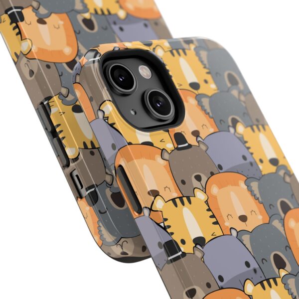 Cute Animal Impact-Resistant Phone Case, Children's Gift, Trendy Phone Cover, Eco-Friendly Case, Animal Lovers' Accessory