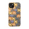 Cute Animal Impact-Resistant Phone Case, Children's Gift, Trendy Phone Cover, Eco-Friendly Case, Animal Lovers' Accessory