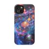 Vibrant Galaxy Impact-Resistant Cases | Cosmic Phone Covers, Durable Protection, Floral Design, Unique Gifts, Space-Themed Accessories